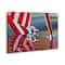 Stupell Industries Flag On Boat Hull Canvas Wall Art